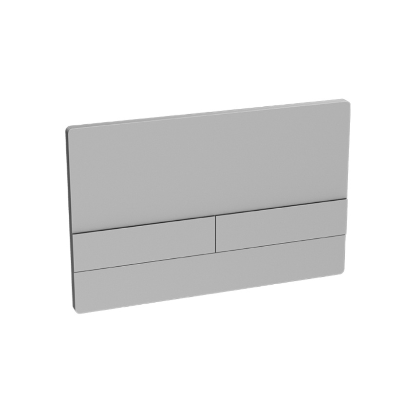 Product Cut out image of the Abacus Edge Satin Flush Plate